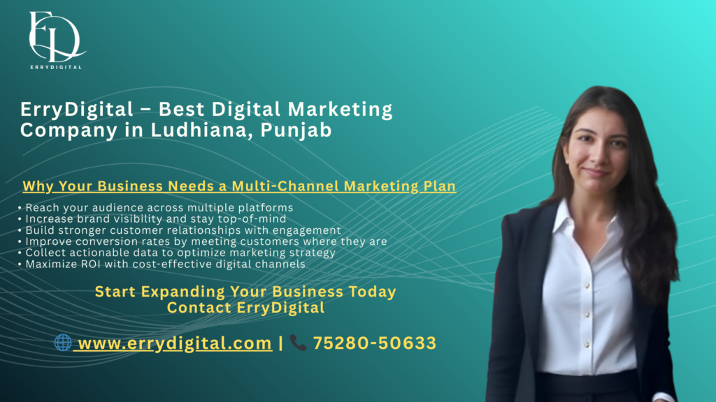 Multi-Channel Marketing Strategy to Grow Your Business with ErryDigital