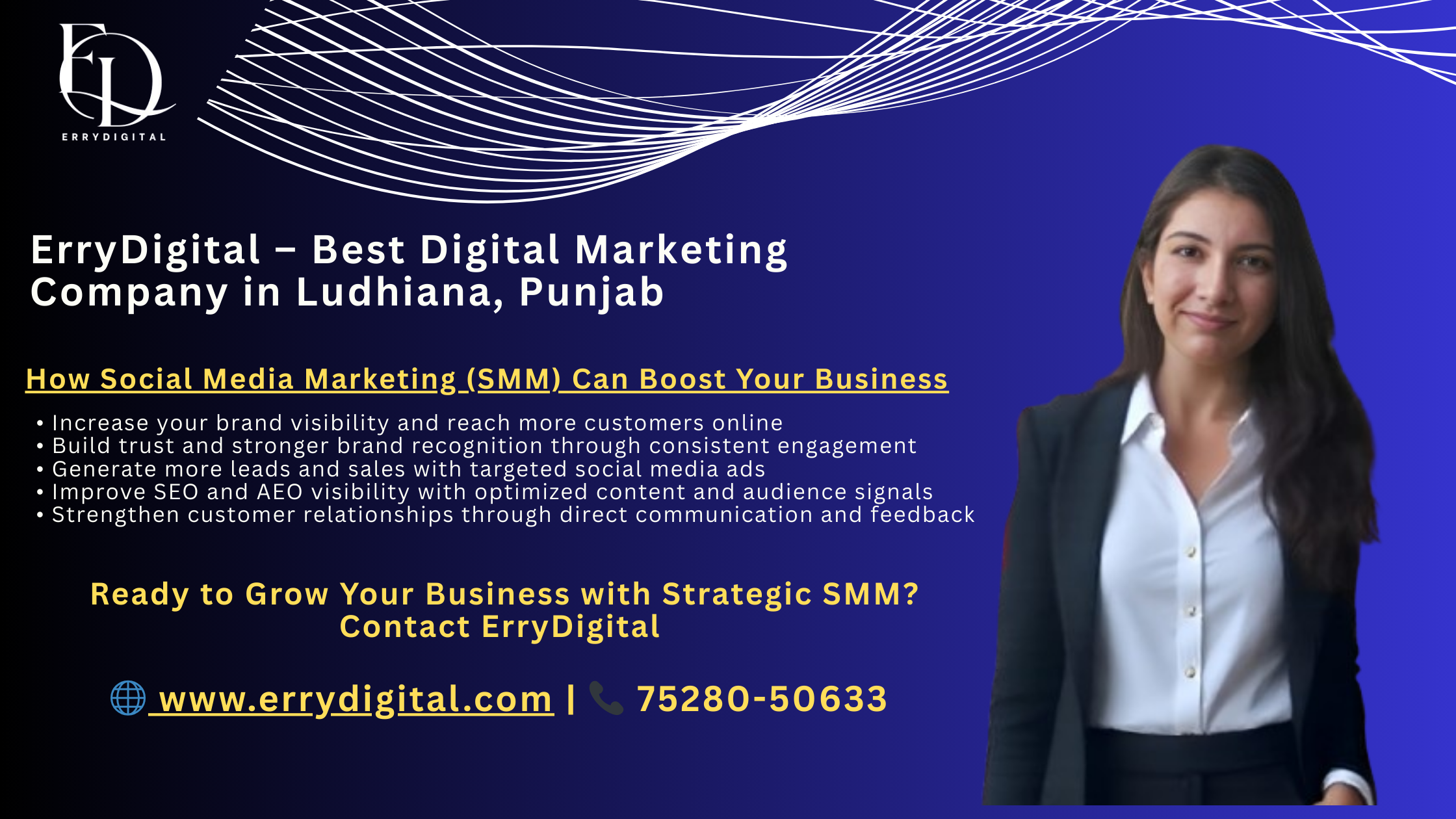Social Media Marketing Services for Business Growth by Best Digital Marketing Company in Ludhiana Punjab